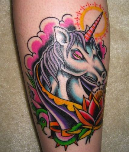  Unicorn tatouages