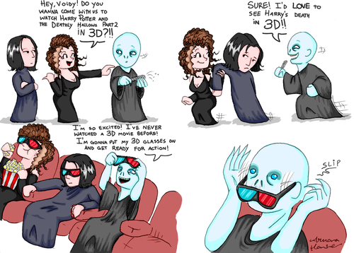 Voldemort goes to the cinema