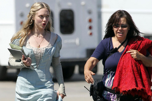  "Red Riding Hood" Cast on Set