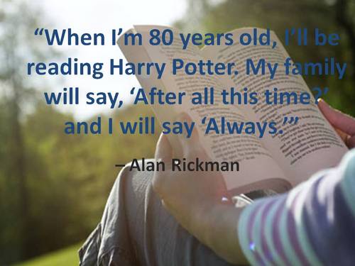  Alan Rickman...