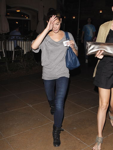 Ashley Greene (@AshleyMGreene) heading to/leaving the movies at the Grove in LA Sunday night 