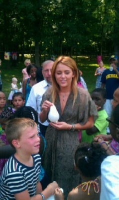  At a Kids Kicking Cancer event in Michigan [19th July]