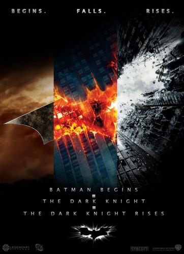  बैटमैन Trilogy Poster