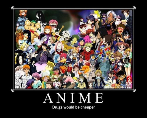  Demotivational anime Posters