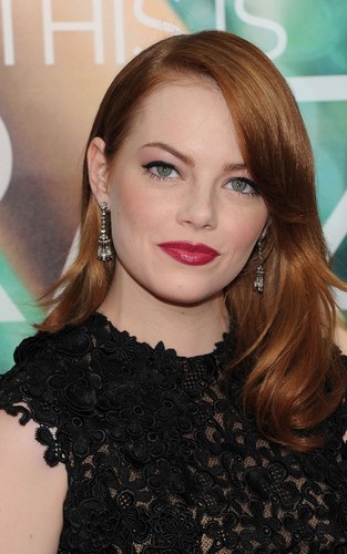  Emma Stone at the premiere of "Crazy, Stupid, Love" (July 19).