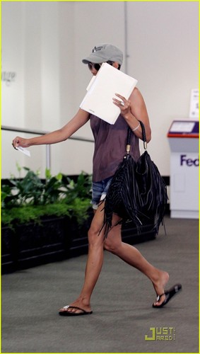  Halle Berry: Short Shorts in Beverly Hills
