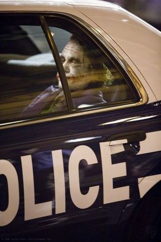  Joker in Police Car