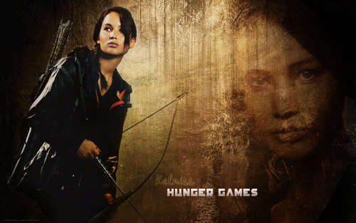  Katniss kertas dinding