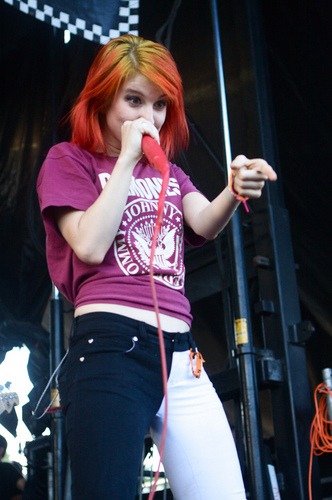 Paramore on Vans Warped Tour 2011