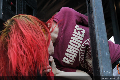  Paramore on Vans Warped Tour 2011