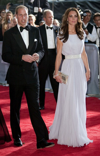  Prince William and Kate Middleton at the Belasco Theatre