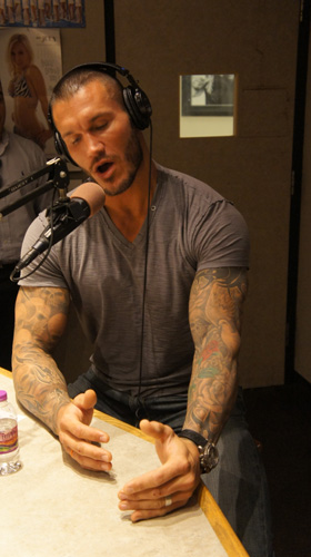  Randy Orton 07/19/11 - In Studio at 93x Rocks