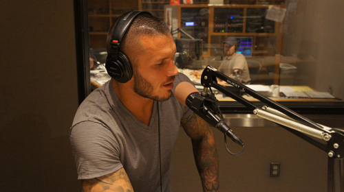  Randy Orton 07/19/11 - In Studio at 93x Rocks