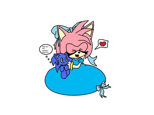  Sonic-Doll...And...O_O...AMY?!