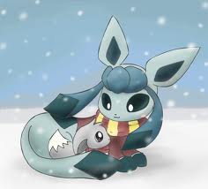 eevee and glaceon