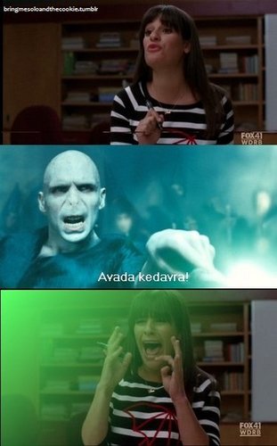  harry potter and Glee