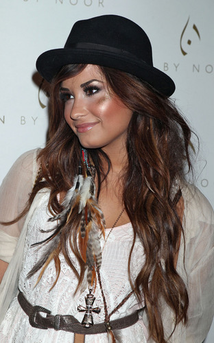  Demi Lovato: Noon por Noor Launch Party in Hollywood, July 20