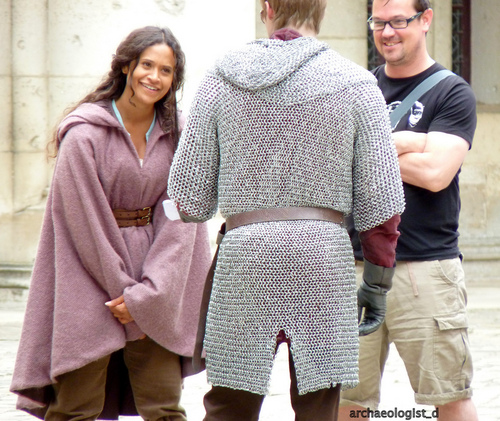  Arthur and Guinevere - Filming