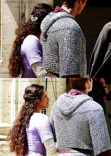  Arthur and Guinevere - Filming
