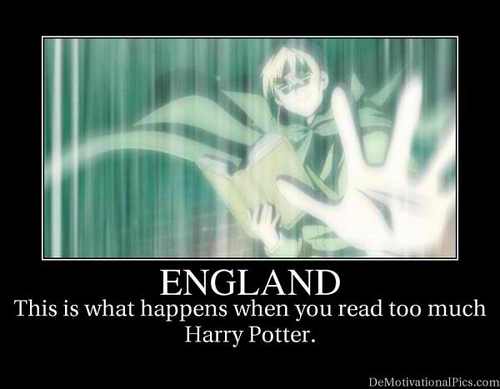  England: This is what happens when you read too much...