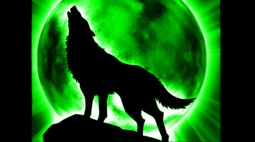  Fantasi serigala, wolf (Color changing)