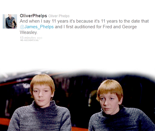 Fred et George Weasley