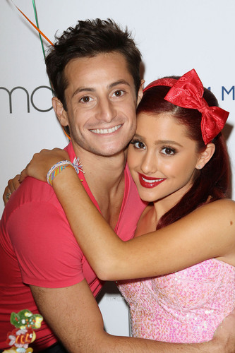  Grande peforms during Macy's Annual Summer blowout show in New York, July 17