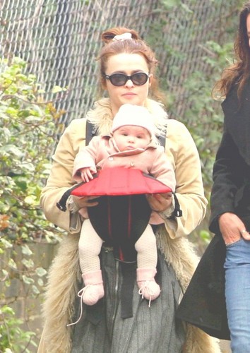  Helena with baby Nellie 伯顿