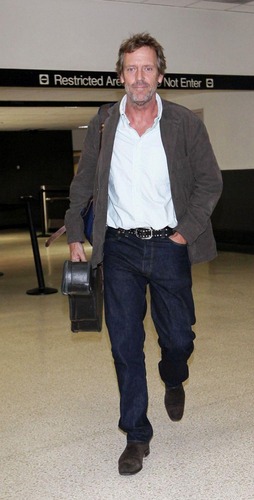  Hugh Laurie-arrives at LAX airport on a flight from London.Los Angeles20/07/2011