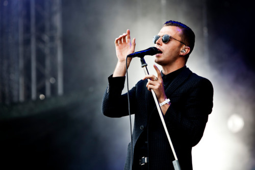  Hurts live at Hultsfred Festival, Sweden 16.07.2011