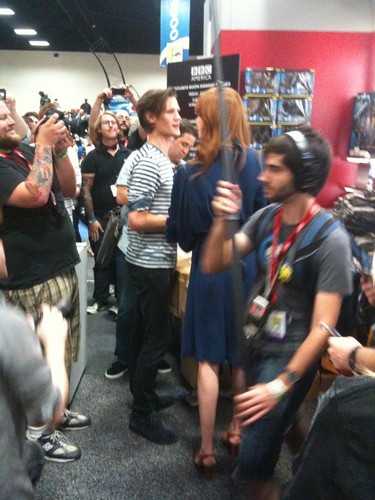  Karen Gillan & Matt Smith @ San Diego Comic-Con 23/7/11