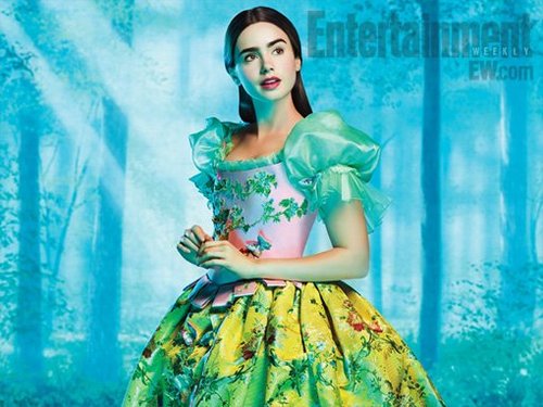  Lily Collins as Snow White