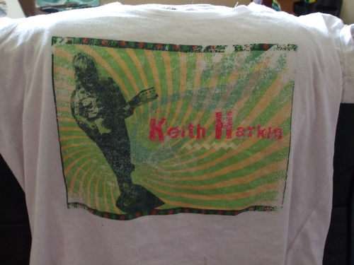  My keith harkin t-shirt!