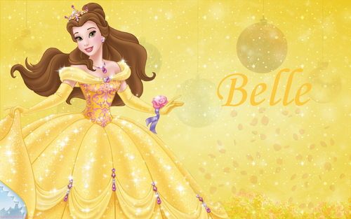  disney Princess fondo de pantalla - Princess Belle