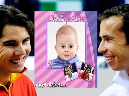 Rafek is child Radek Stepanek and Rafa Nadal