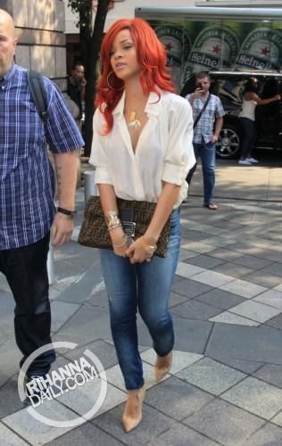  Rihanna - Out and about in New York City - July 20, 2011