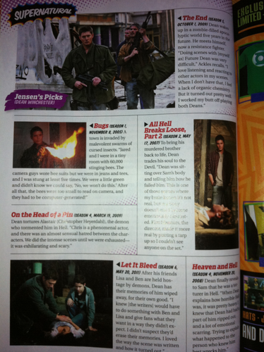  SPN - Comic Con issue of TV Guide