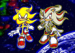  SUPER SHADOW AND SONIC