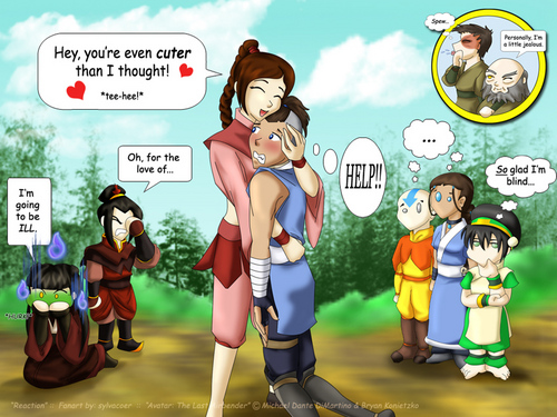  Ty Lee and Sokka/ Avatar/ Aang and Katara♥