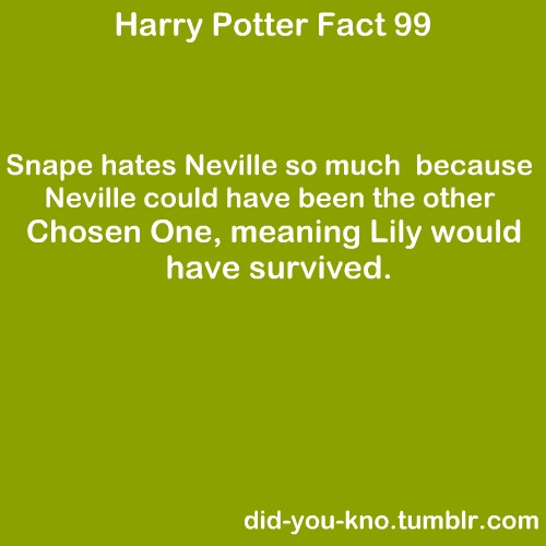  Why Snape hates Neville
