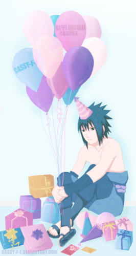  happy birthday, Sasuke