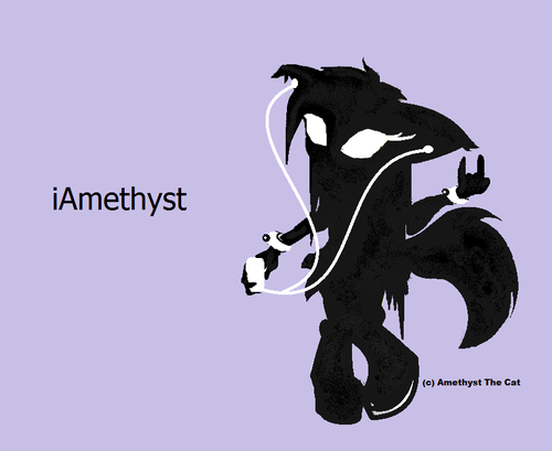  iAmethyst - Amethyst The Cat iPod style
