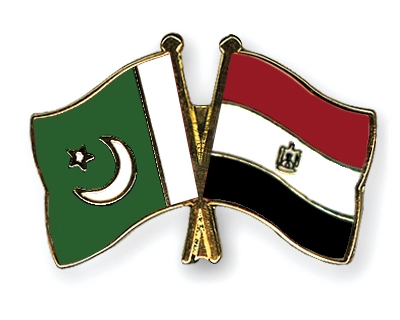  Paquistão and egypt flags