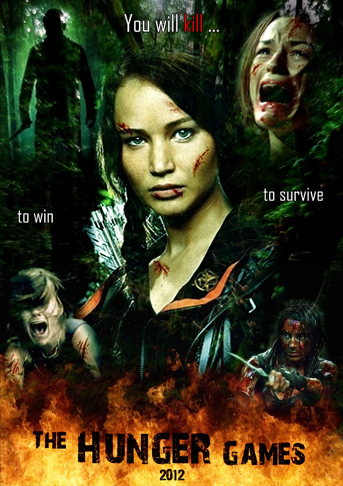 the hunger games poster UNOFFICIAL
