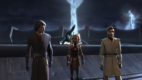  Anakin, Ahsoka and Obi-Wan