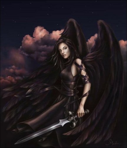  Dark fantasía ángel