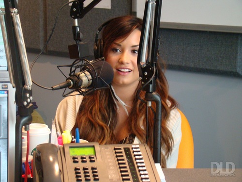  Demi - Visits IHeartRadio Studios - July 22, 2011