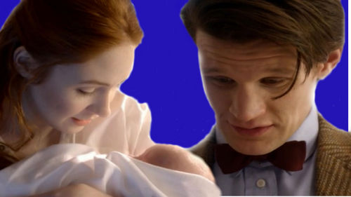  Eleven And Amy With Their Baby