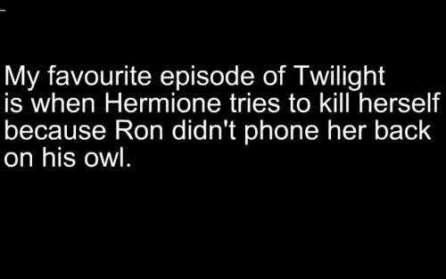  Hermione tried to kill herself