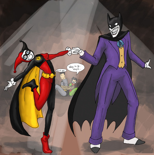  Joker and Harley Dancing